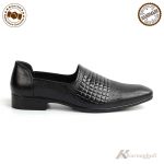 Karnaphuli Leather Premium Casual Shoe (Black) For Men - KN-CS441 - Image 2