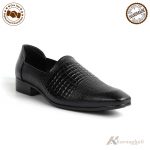 Karnaphuli Leather Premium Casual Shoe (Black) For Men - KN-CS441