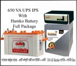 Karnaphuli Digital UPS/IPS 650 VA (500 Watt – 12 Volt) (With Hamko PCV 21 Plate/130 ah Full Package)