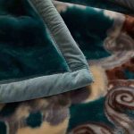 36*72 Inch Blossom Thickened Warm European Blanket Moisture Absorbing Breathable Suitable for King Luxury Blanket For Winter - Image 6