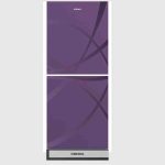 KONKA Refrigerator-KRT-200GB Purple Strip-2-Door, Upper Freezer (200 Ltr)
