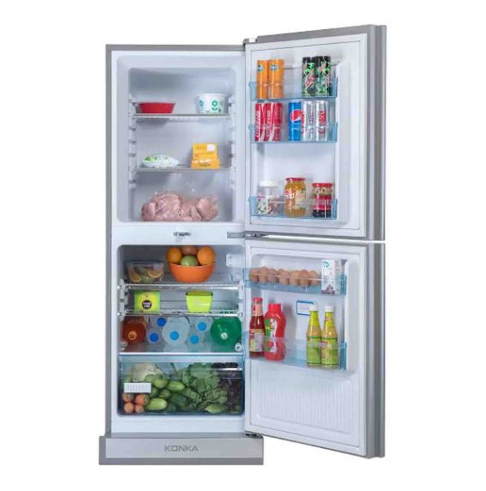 KONKA Refrigerator-KRT-200GB-Red Epiphyllum-2-Door, Upper Freezer (200 Ltr) - Image 2