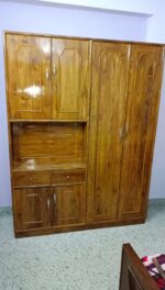 100% Genuine Segun Wooden Big Size Wardrobe - Image 2