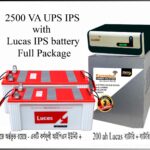 Karnaphuli Digital UPS/IPS 2500 VA (2000 Watt – 24 Volt) (With Lucas 2 x 200 ah Full Package) (SUMMER SALE)