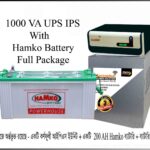Karnaphuli Digital UPS/IPS 1000 VA (800 Watt – 12 Volt) (With Hamko HPD 200 ah Full Package)