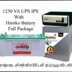 Karnaphuli Digital UPS/IPS 1250 VA (1000 Watt – 12 Volt) (With Hamko HPD 200 ah Full Package) (SUMMER SALE)