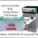 Karnaphuli Digital UPS/IPS 650 VA (500 Watt – 12 Volt) (With Hamko HPD 130 ah Full Package) (SUMMER SALE)