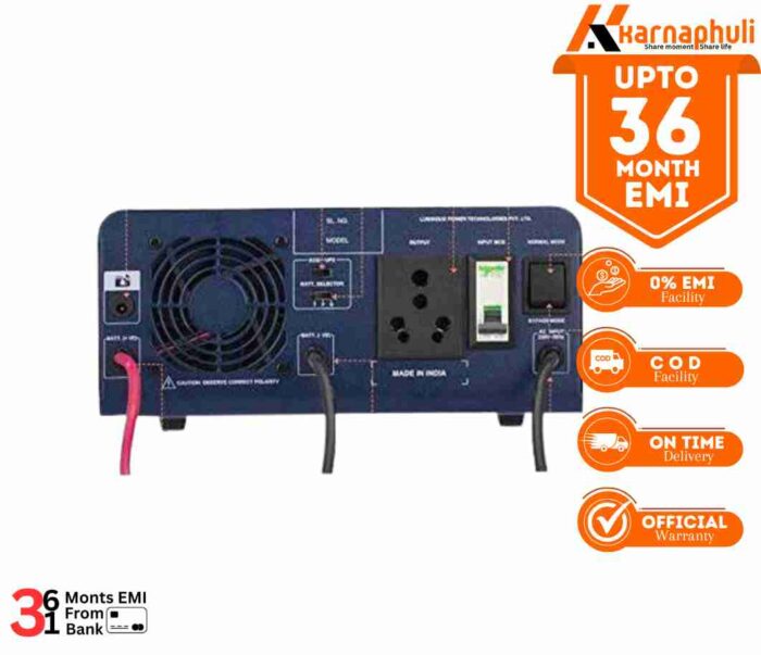 Luminous Eco Watt Neo 700 Square Wave IPS & UPS 12V Inverter - Image 3