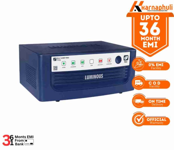 Luminous Eco Watt Neo 700 Square Wave IPS & UPS 12V Inverter - Image 2